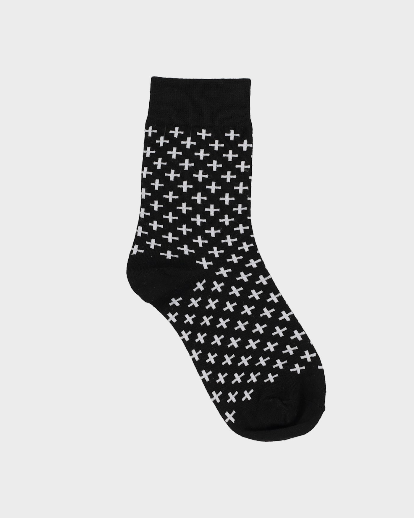 Cross All Over Patterned Socks