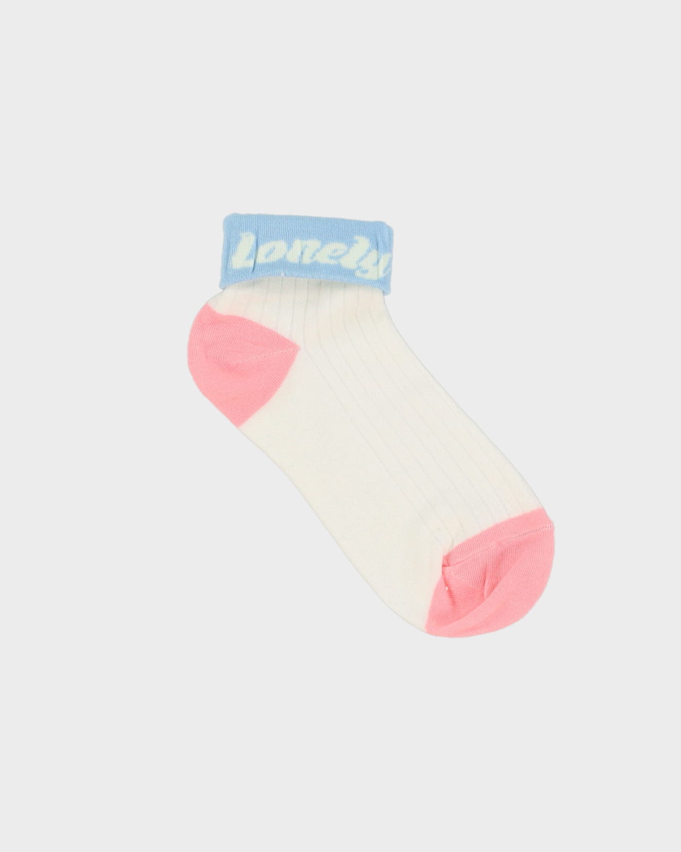 Lonely Cream / Baby Blue / Pink Socks