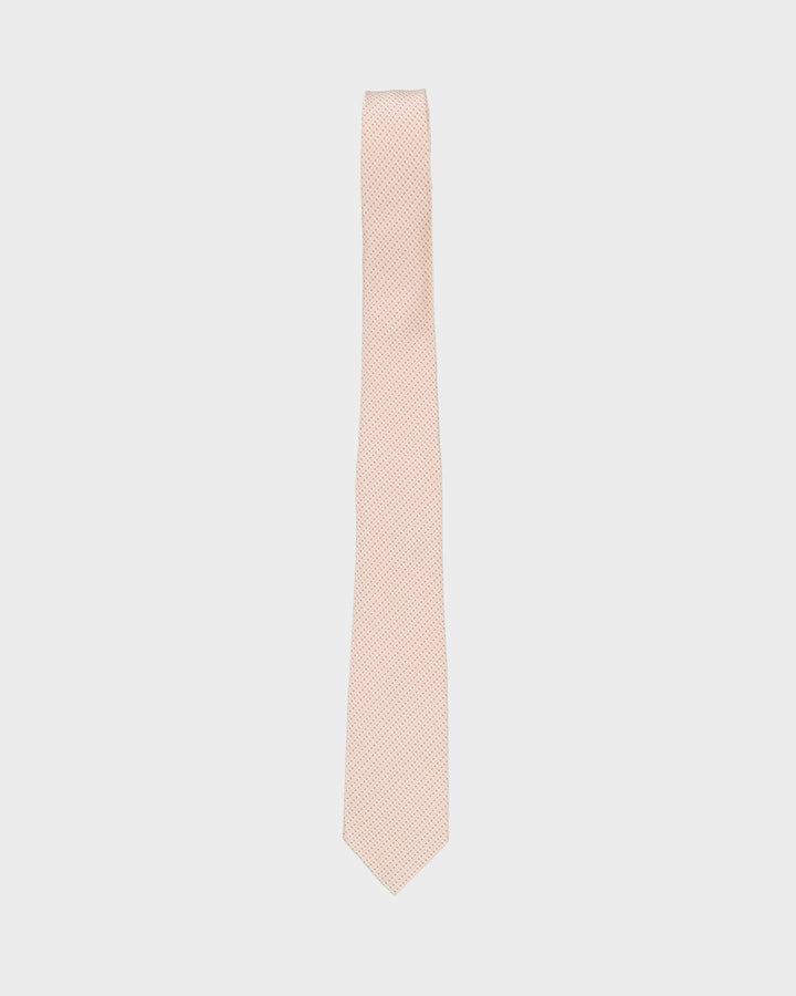 Prada Pink Patterned Tie