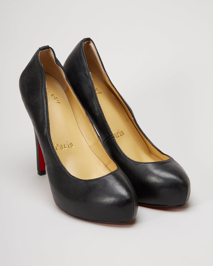 Christian Louboutin Black Heels - UK 4