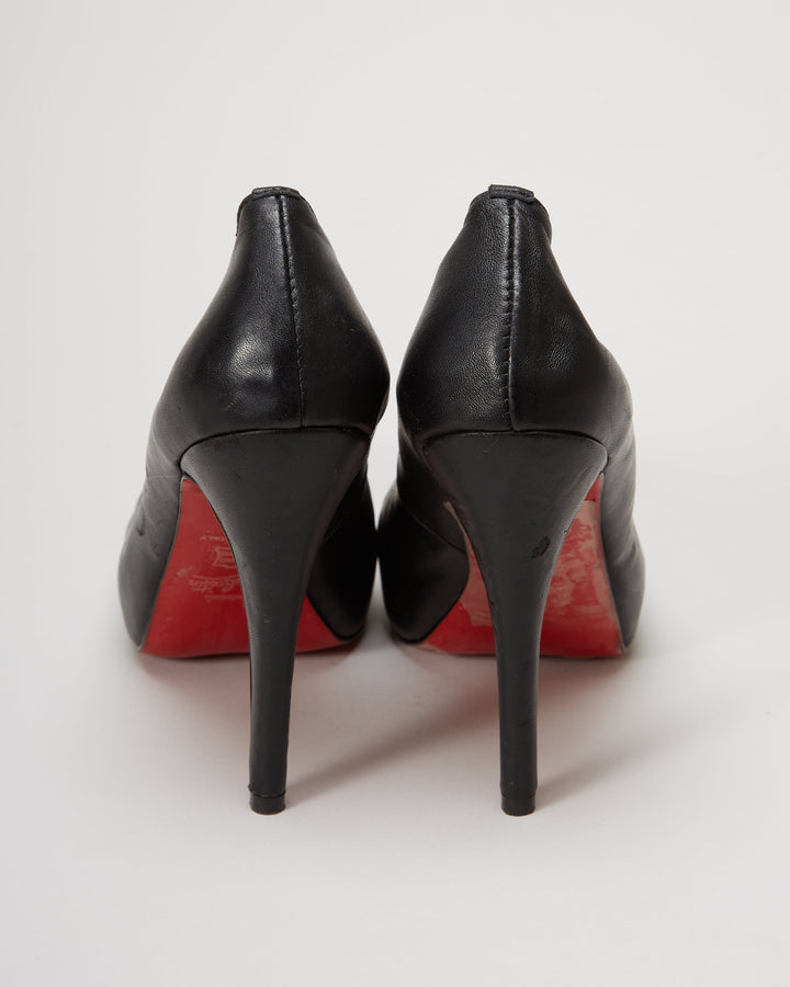 Christian Louboutin Black Heels - UK 4
