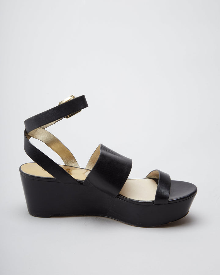 Michael Kors Black Platform Sandals - UK 7