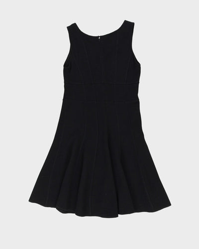 Armani Collezioni Black Wool Dress - S