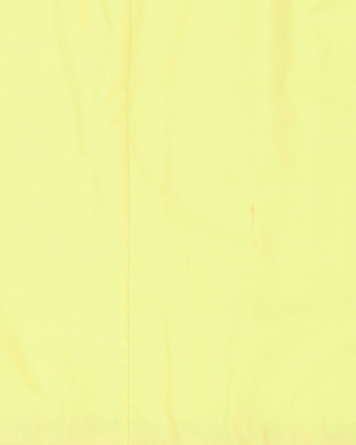 Vintage 1990s Yellow Asymmetric Midi Dress - XS