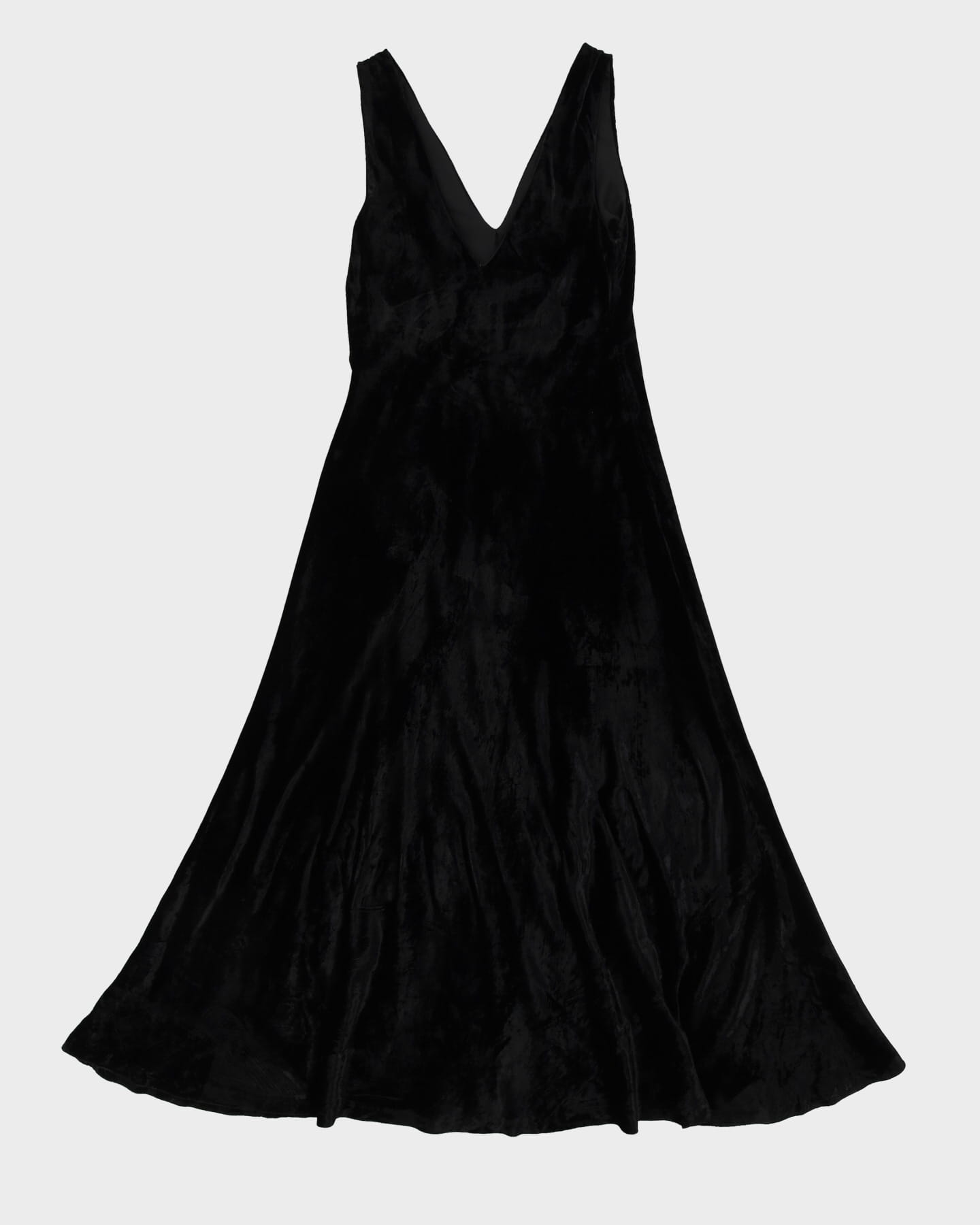 Unleash Your Inner Goddess: Lorelei Black Velvet Maxi Dress - g5govgm
