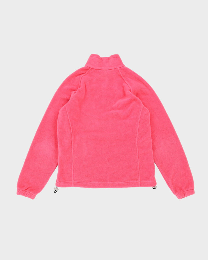 Columbia Pink Full-Zip Fleece - M