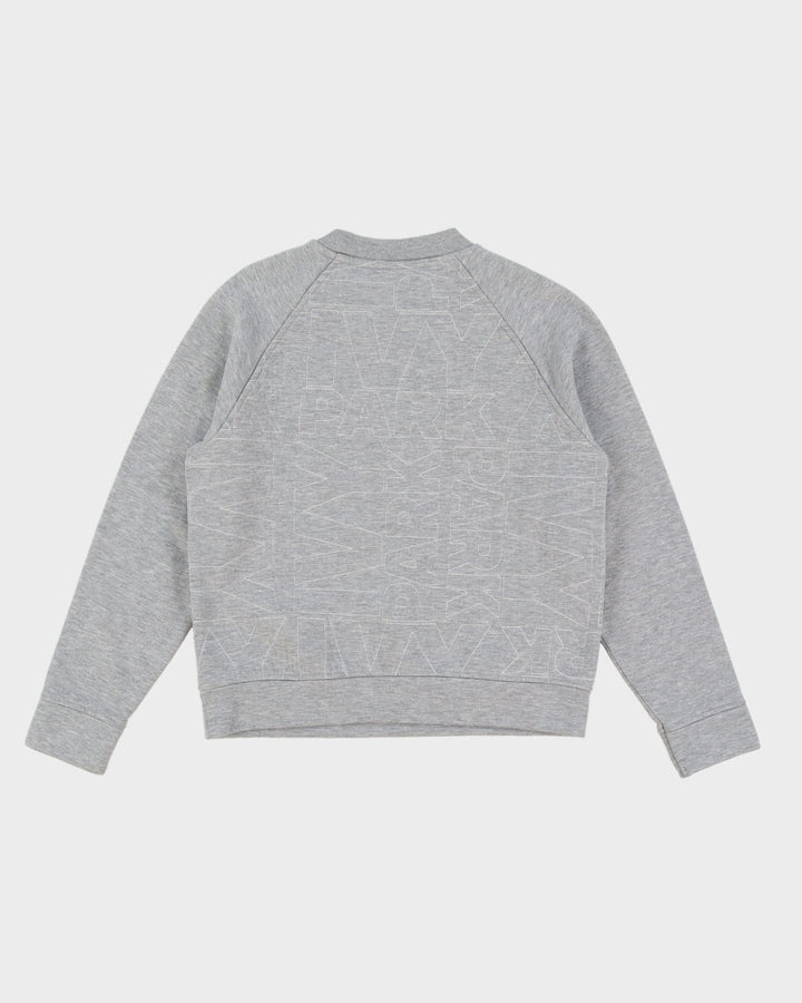 Beyonce IVY PARK Grey Stitched Logo Sweatshirt - S