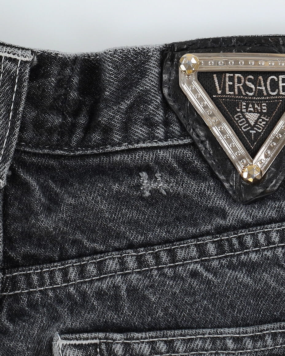 Versace Jeans Faded Flack Denim Jeans - W24 L29
