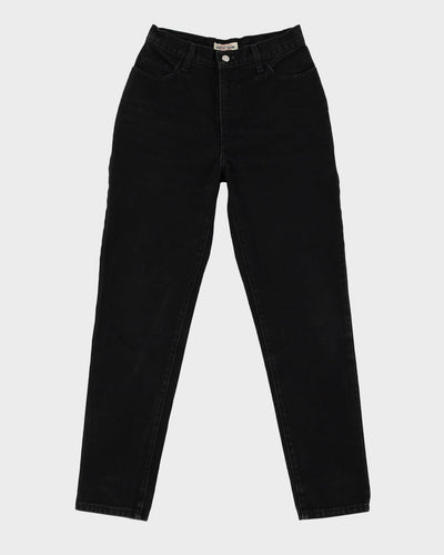 Vintage 90s Guess Black Dark Wash Jeans - W28 L30