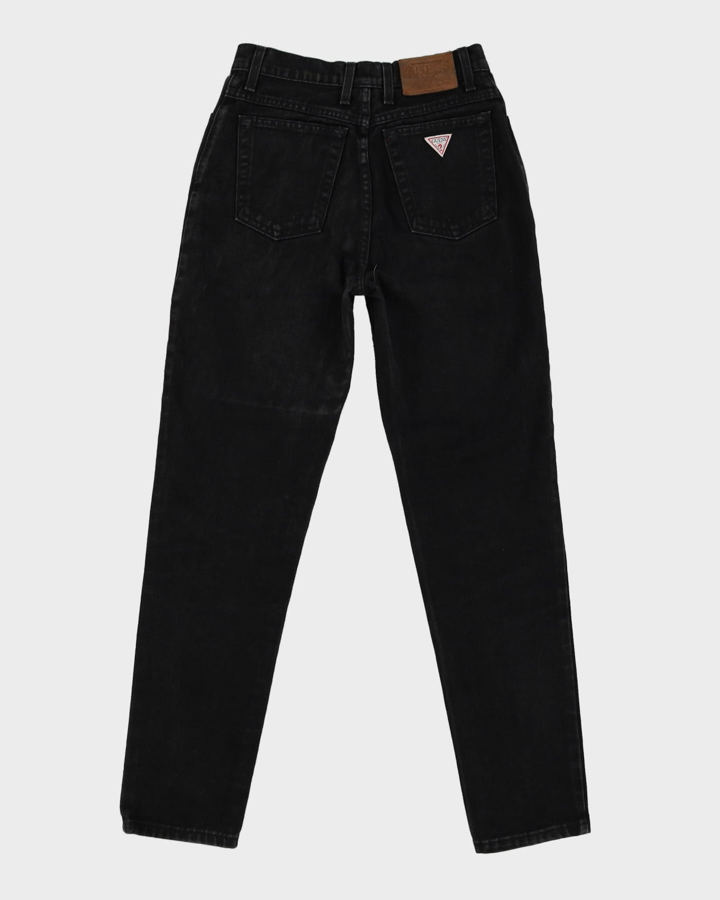 Vintage 90s Guess Black Dark Wash Jeans - W28 L30