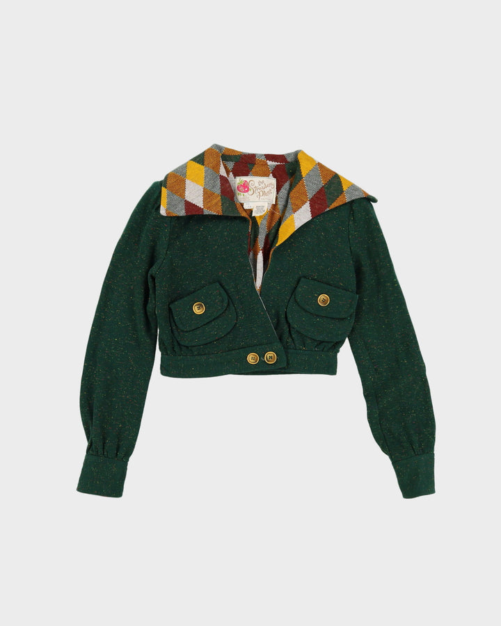1970s The Strawberry Plant By Dorothy Schoelen Jacket - XS