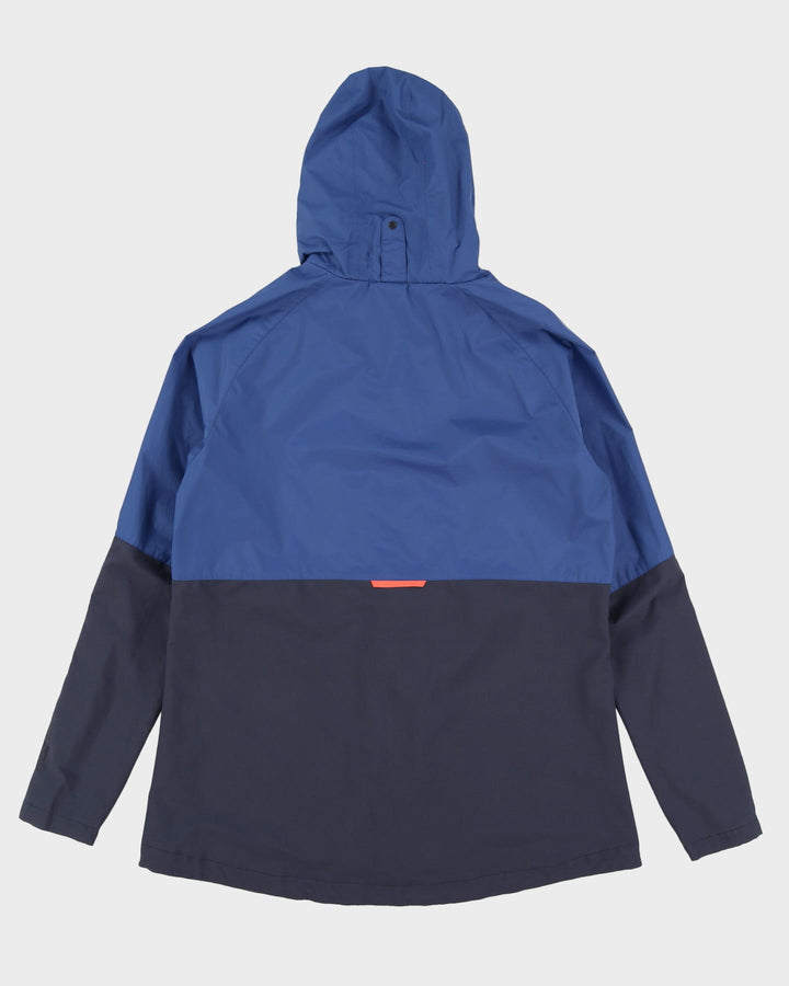 Helly Hansen Blue Hooded Anorak Rain Jacket - XL