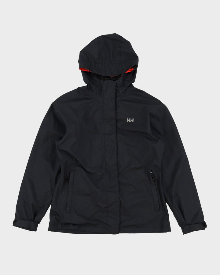 Helly Hansen Black Hooded Anorak Jacket - M