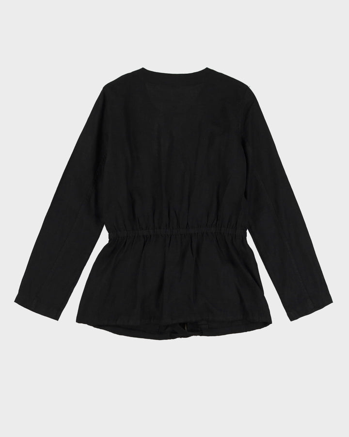 Guess Black Linen Jacket - M