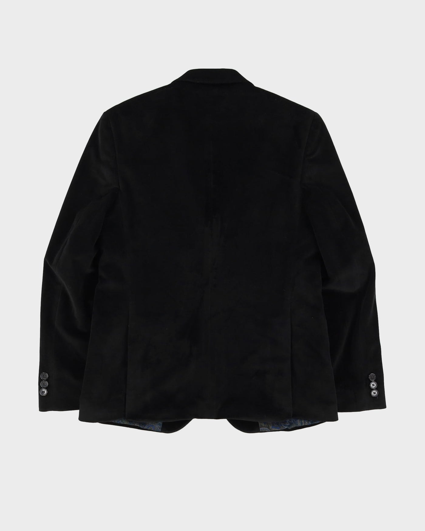 Lauren Ralph Lauren Black Velvet Blazer Jacket - S