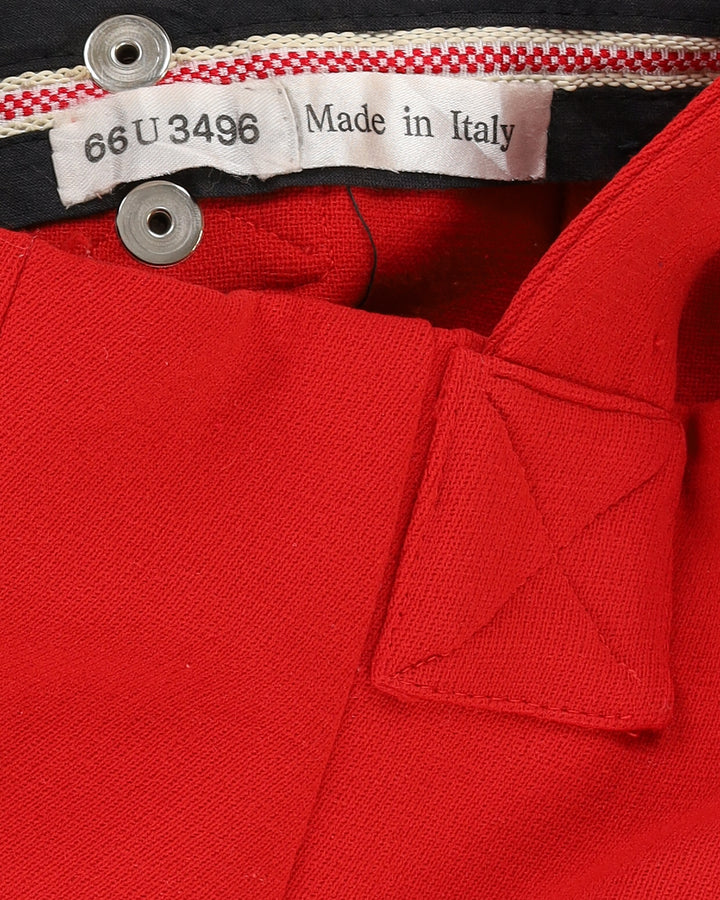 1970s Made In Italy Ski Salopettes - XXS