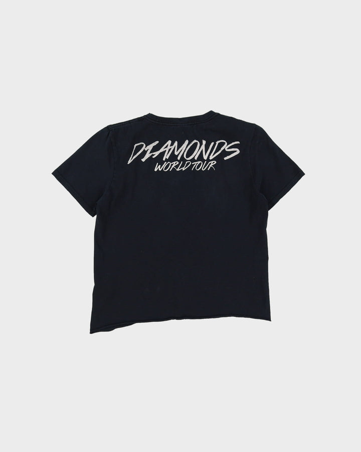 Rihanna Diamonds World Tour Black T-Shirt - M