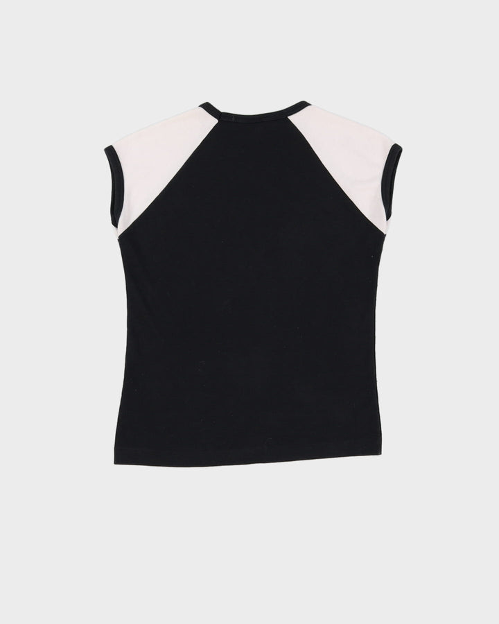 Vintage Early 90s Michael Jackson BAD Baby Fit Black / White Single Stitch Vest - XS / S