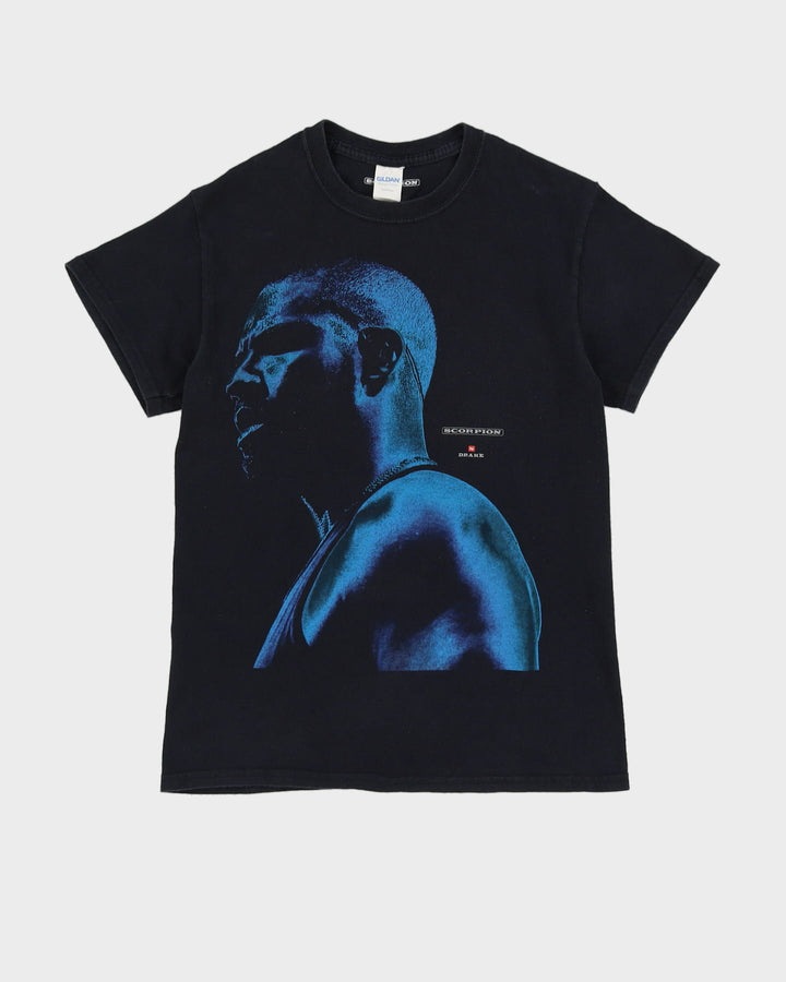 Drake Scorpion Tour Big Print Black Graphic Baby Fit Band T-Shirt - S / XS