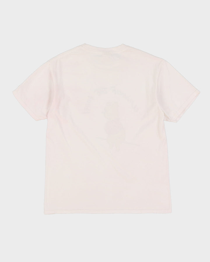 Champion X Winnie The Pooh Graphic Logo White T-Shirt - M