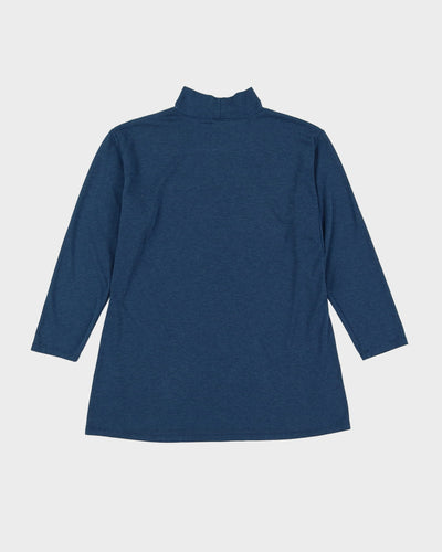 Arc'Teryx Blue Long Sleeve Dri-Fit T-Shirt - L