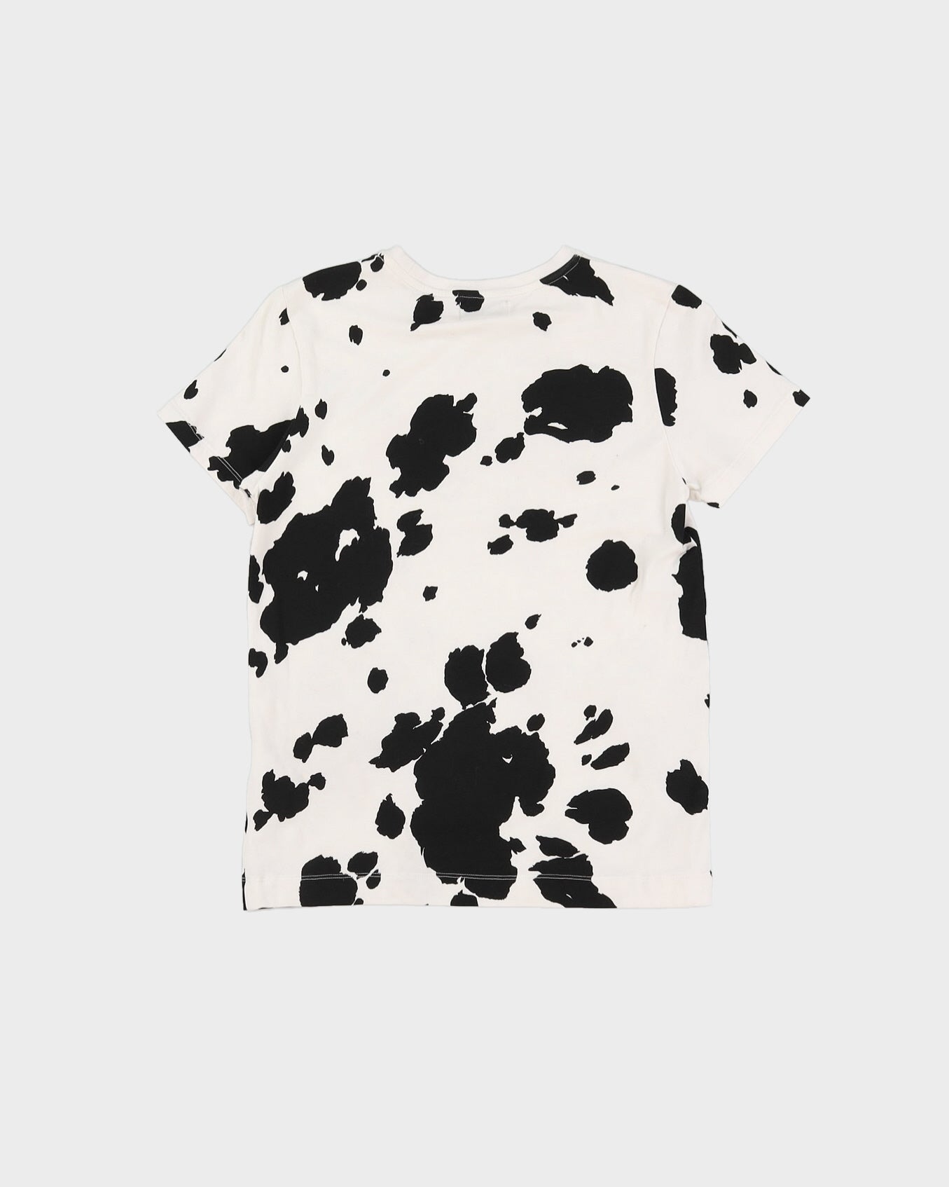Moschino Teen White Patterned T-shirt - XS