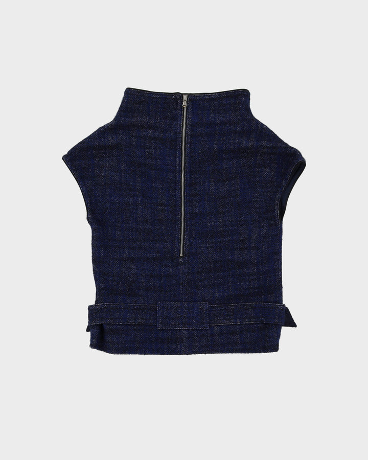Marc By Marc Jacobs Blue Sleeveless Top - L