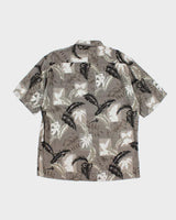 Vintage Campia Grey Hawaiian Shirt - L