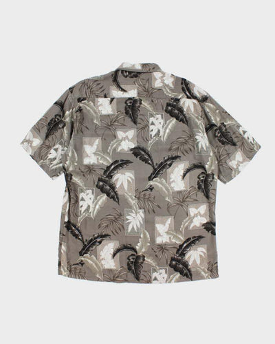 Vintage Campia Grey Hawaiian Shirt - L