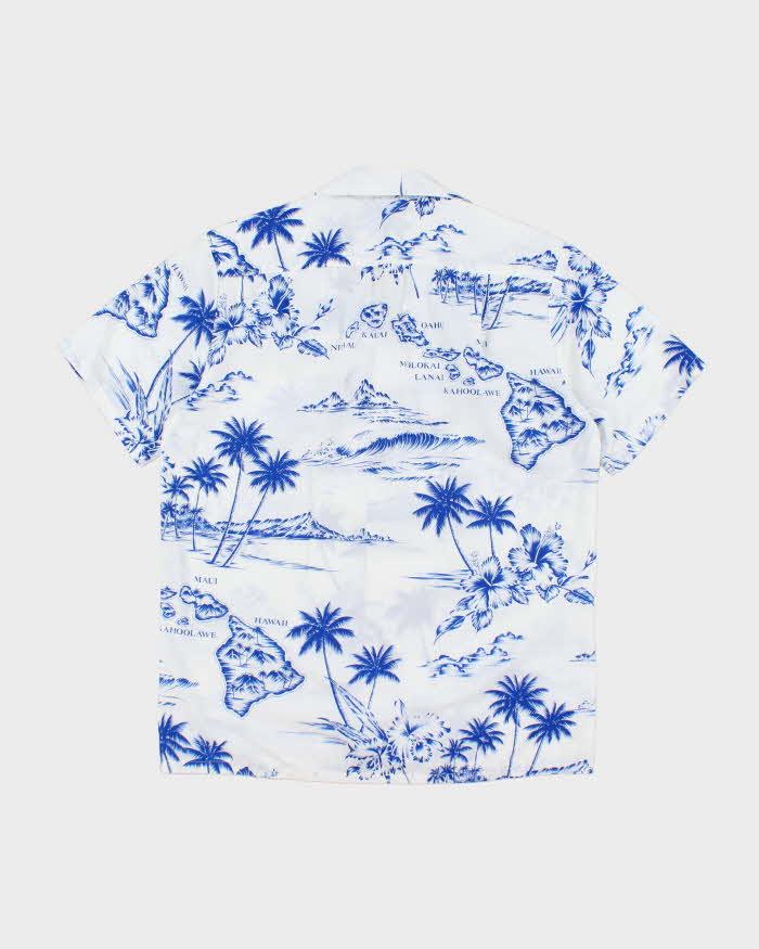 Vintage 80s Hawaiian Highway Hawaiian Shirt - M