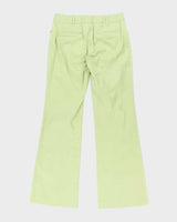 Vintage Y2k 00s I.N. San Francisco Green Bootcut Trousers - W30 L32