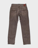 Vintage Y2k 00s Guess Brown Jeans - W34 L32