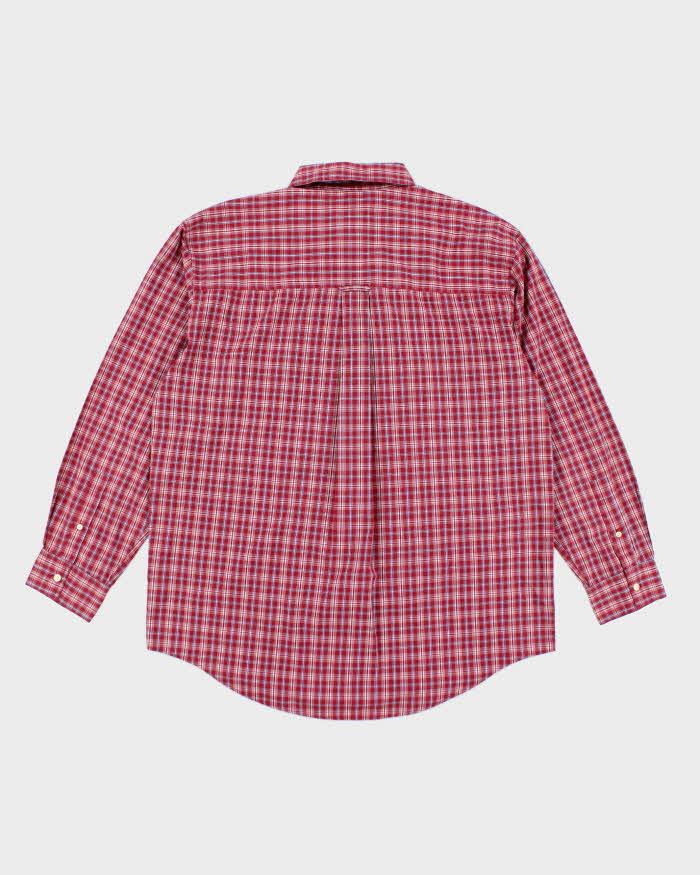 Vintage Chaps Checked Long Sleeve Shirt - XXL