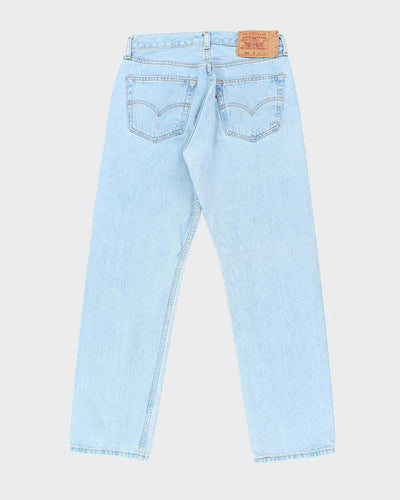Vintage 90's Levi's 501 Light Wash Denim Jeans - W28 L29