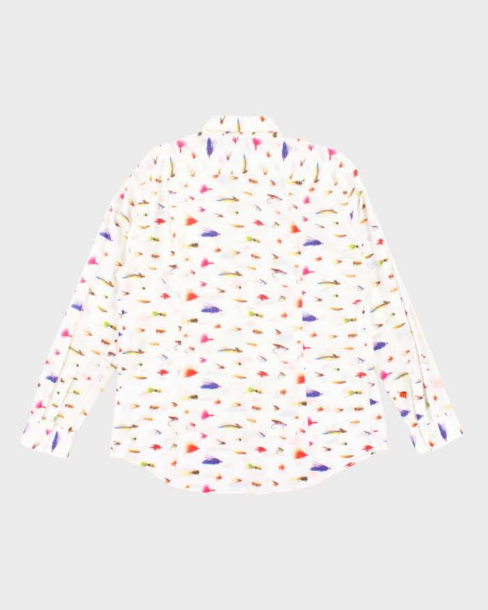Issey Miyake Patterned Bug Long Sleeve Shirt - L
