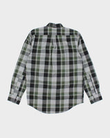 Filson Green Check Long Sleeve Shirt - XS
