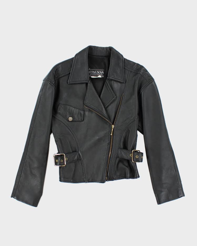 Vintage Cosa Nova Leather Jacket - M