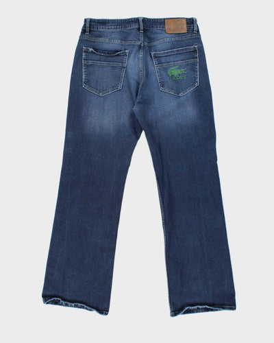 Vintage Y2K Lacoste Dark Wash Straight Leg Jeans - W32 L29