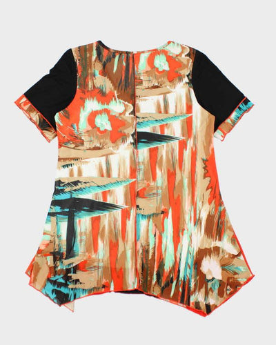 Vintage Y2k 00s Patchwork Mini Dress - M