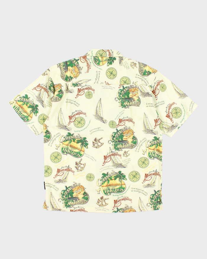 Vintage Margaritaville Jimmy Buffet Oversized Hawaiian Shirt - M