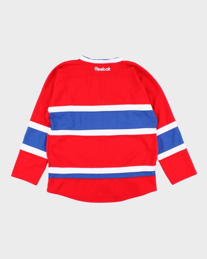 Starter Jersey Shirt Canadiens de Montréal Taille XL NHL Vintage Ice Hockey Jersey - France Starter Jersey Shirt Canadiens de Montréal Taille XL NHL Vintage Ice Hockey Jersey - France