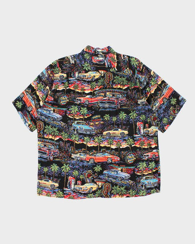 Vintage Reyn Sooner American Classics Camaro Hawaiian Shirt - XL