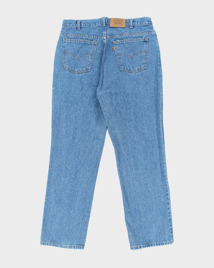 Vintage 80's Levi's Orange Tab Relaxed Fit Medium Wash Jeans - W32 L29