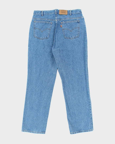 Vintage 80's Levi's Orange Tab Relaxed Fit Medium Wash Jeans - W32 L29