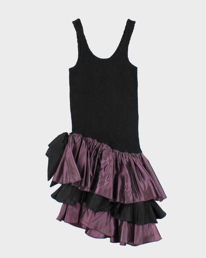 Vintage 80s Le Chateau Dress - XS