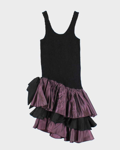 Vintage 80s Le Chateau Dress - XS