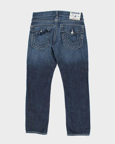 Vintage Y2k 00s True Religion Dark Wash Blue Jeans - W36 L32