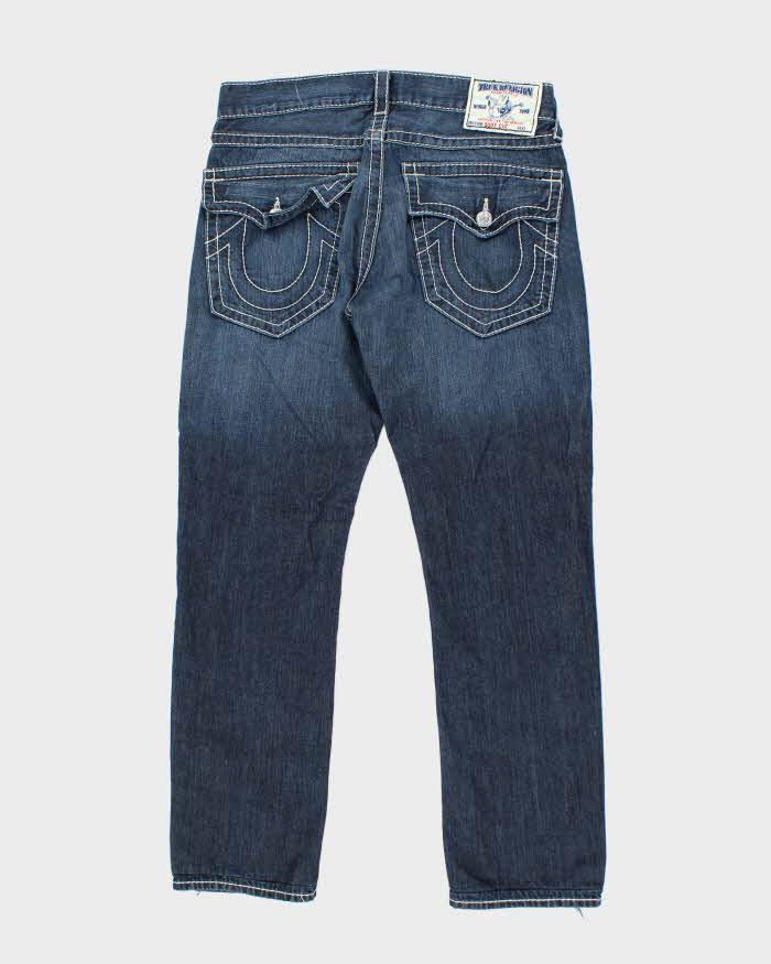 Vintage Y2k 00s True Religion Dark Wash Blue Jeans - W36 L32