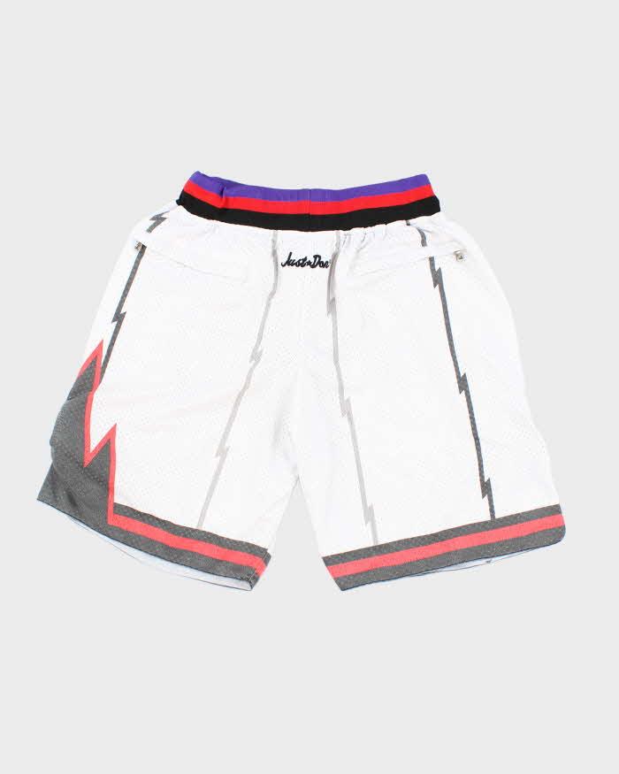 Vintage 90's Toronto Raptors NBA Basketball Shorts - L