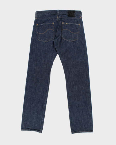 Vintage 90's Lee Dark Wash Raw Denim Jeans - W32 L33